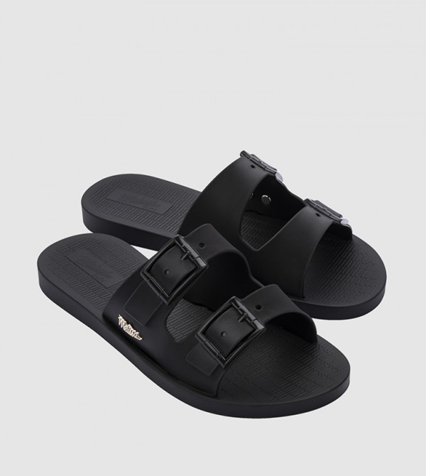 SUN MALIB Buckle Detail Comfort Sandals