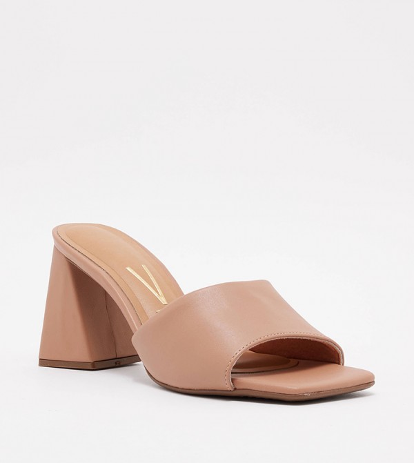 Stutii Open Toe Block Heel Sandals