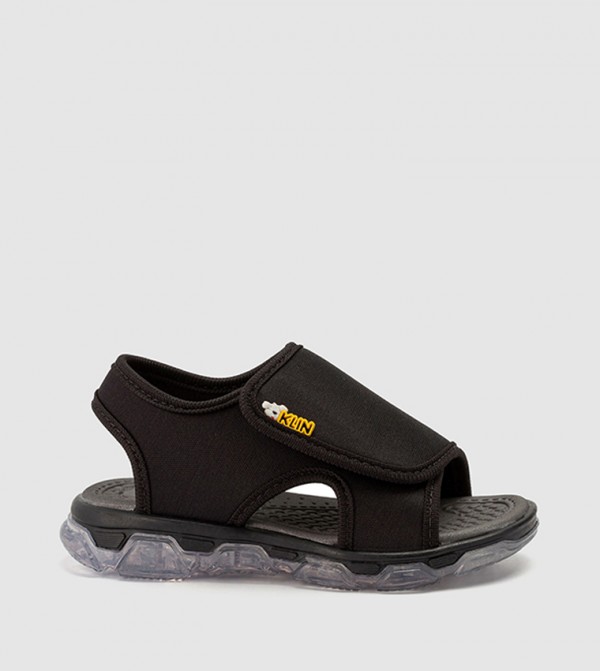 PAPETE Velcro Closure Casual Sandals