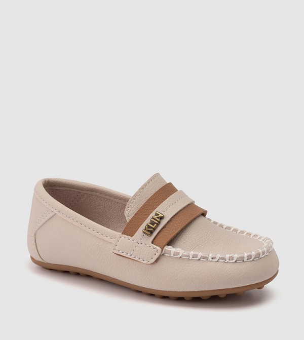 Logo Detail Loafers