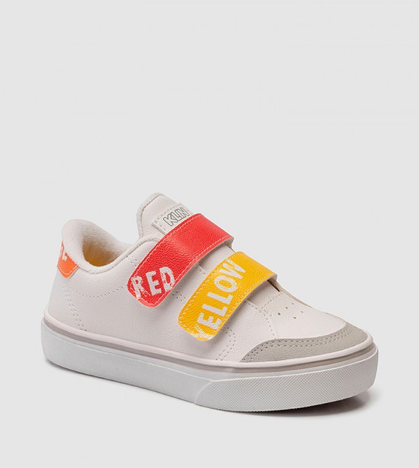 Printed Velcro Closure Sneakers