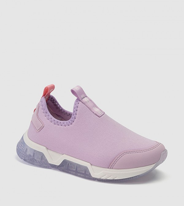 Round Toe Slip-On Casual Shoes