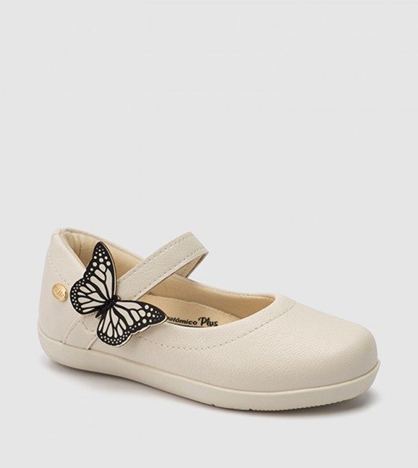 Butterfly Detail Mary Jane Shoes