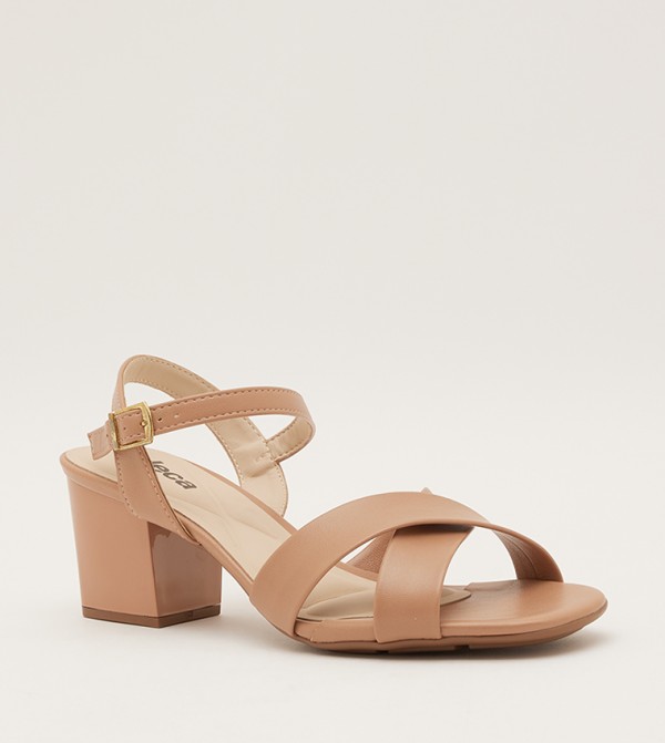 Goswamy Ankle Strap Heel Sandals