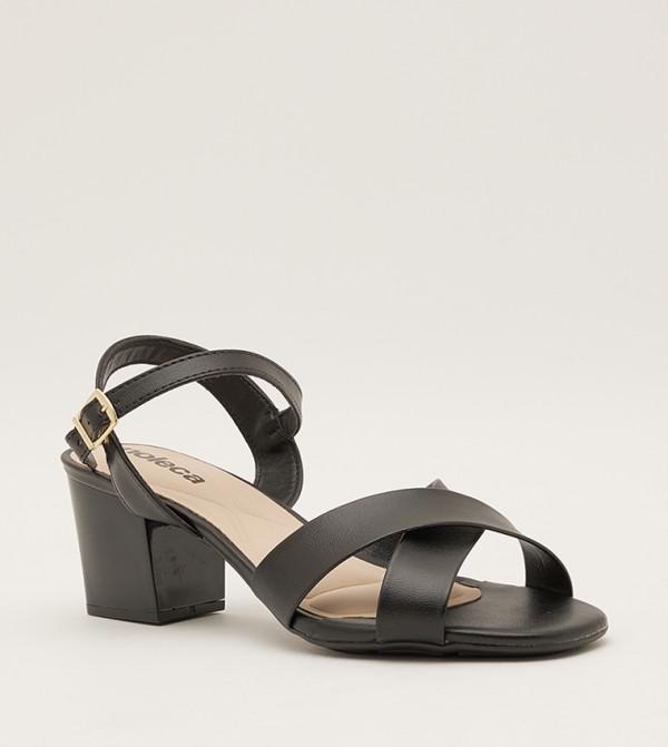 Glenn Ankle Strap Heel Sandals