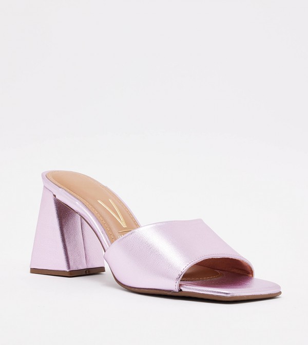 Simonn Open Toe Block Heel Sandals