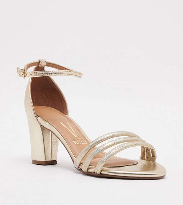 Hawkins Ankle Strap Block Heel Sandals