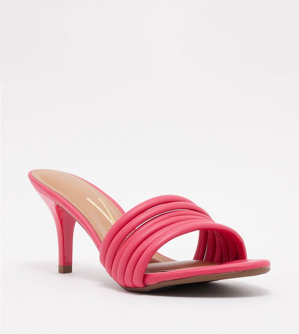 Zhanettaa Open Toe Heel Sandals