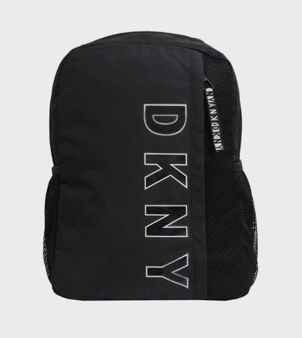 Buy Dkny VENTURE Printed Zip Around Backpack In Black 6thStreet UAE