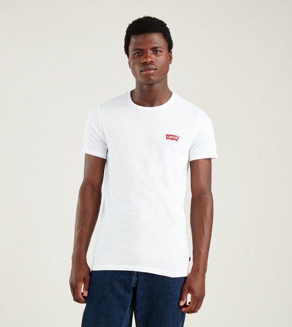 Pack of 2 Logo Printed Casual T-Shirt