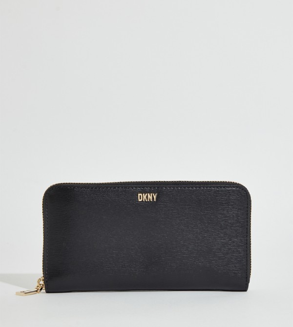 BRYANT Textured Zip-Around Long Wallet