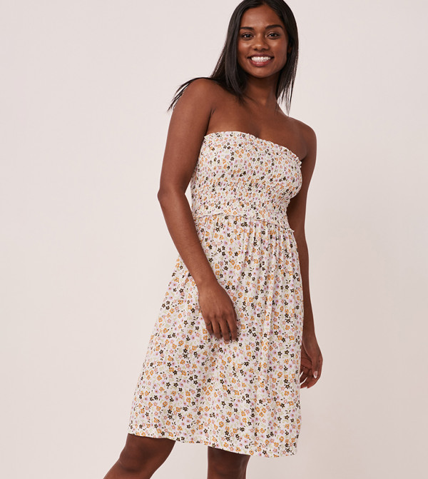 Strapless Mini Dress