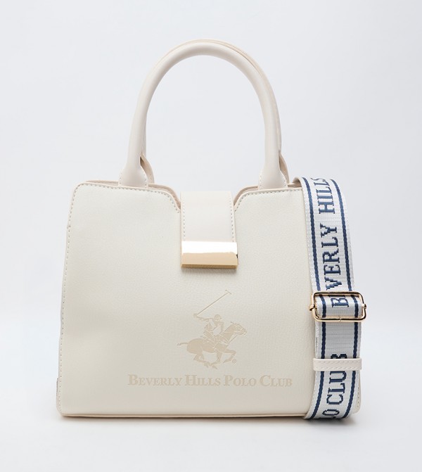 Logo Detail Satchel Bag