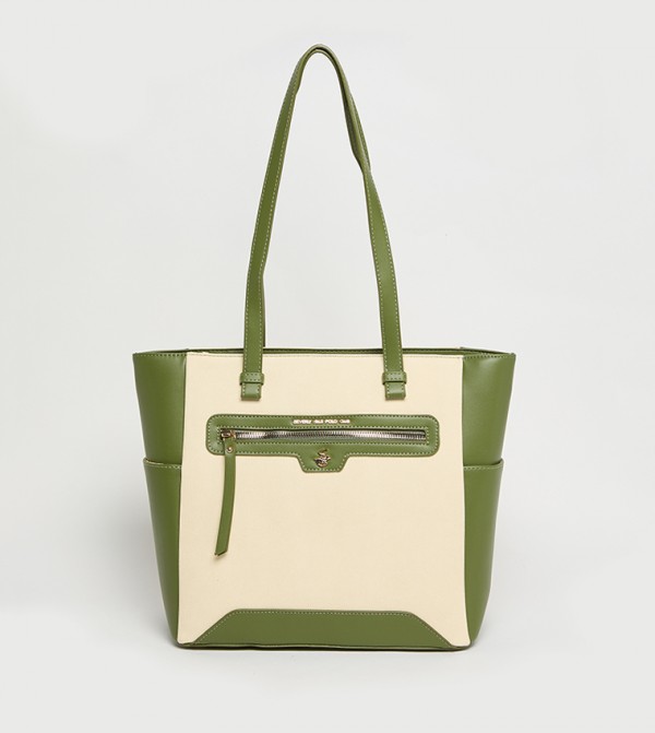 Color Block Shoulder Bag