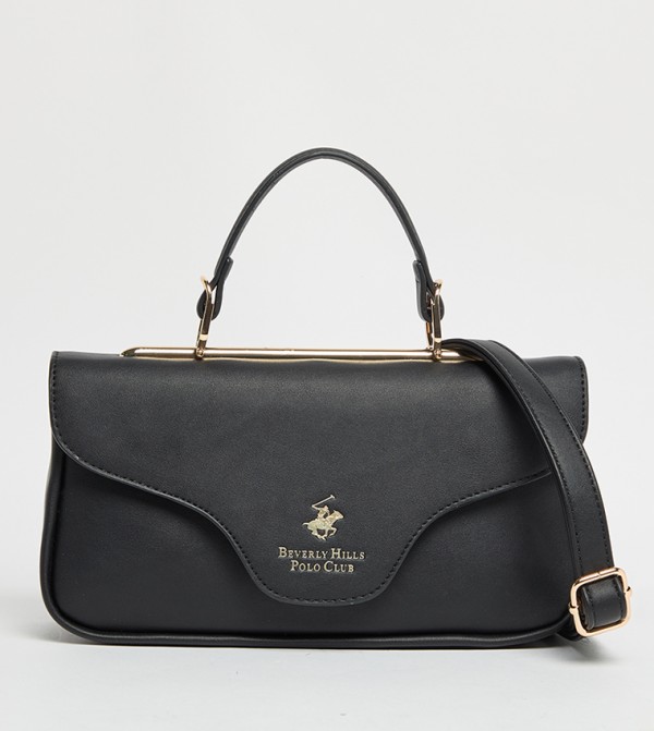 Logo Detail Top Handle Bag