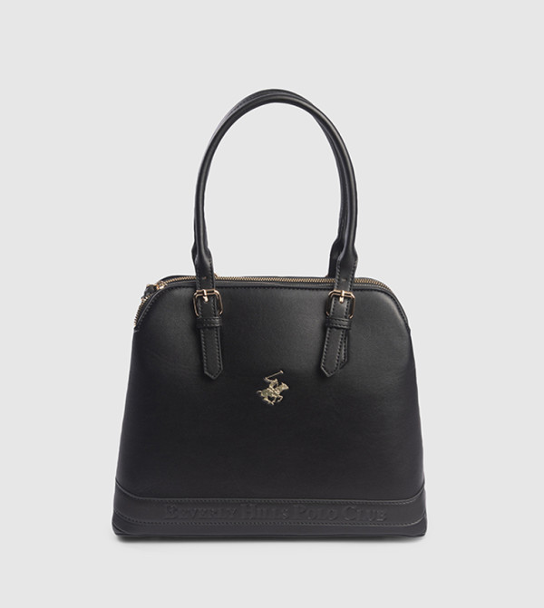 Logo Detail Satchel Bag