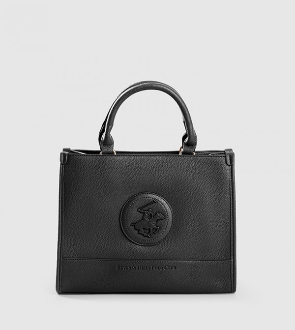 Logo Detail Satchel Bag