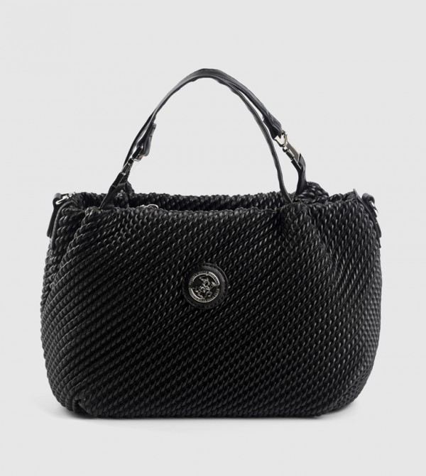 Textured Zippered Mini Bag