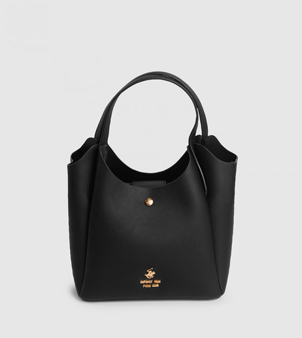 Logo Detail Bucket Bag