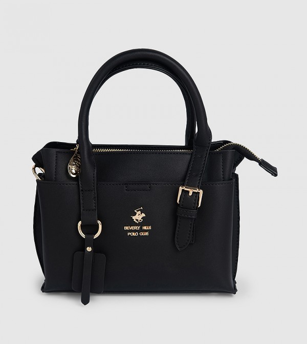 Logo Detail Satchel Bag