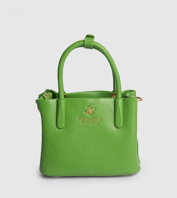 Logo Detail Satchel Bag