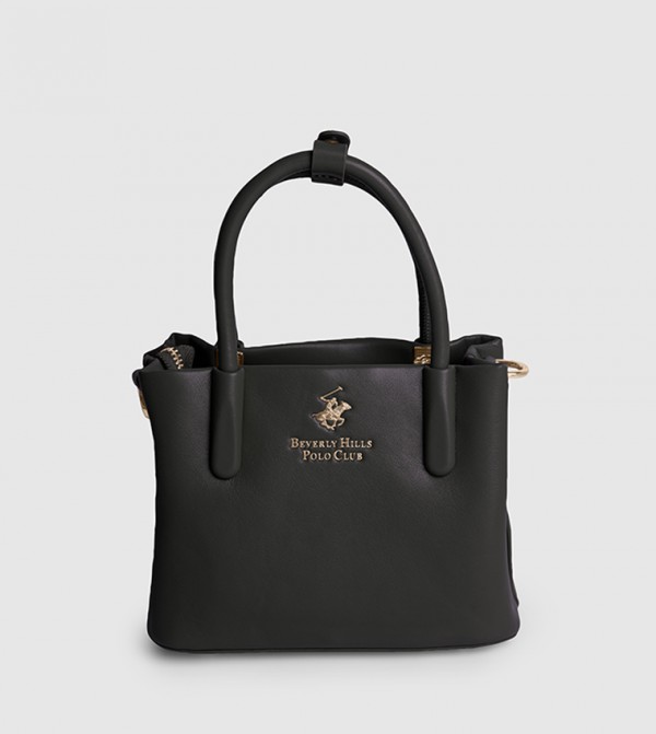 Logo Detail Satchel Bag