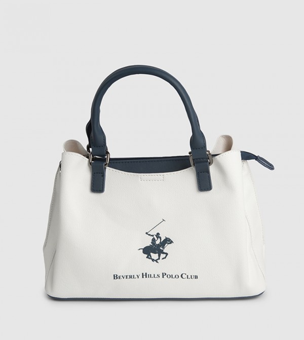 Logo Detail Satchel Bag