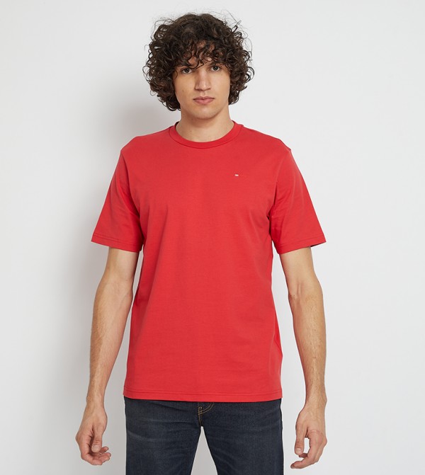 Logo Embroidered Short Sleeves T-Shirt