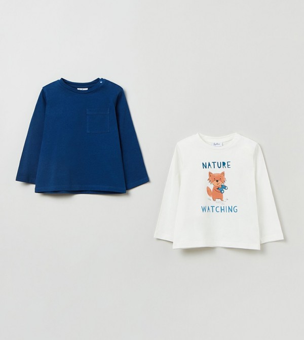 2-Pack Long Sleeves T-Shirts
