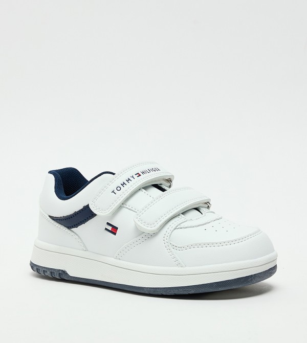 Logo Detail Velcro Strap Sneakers