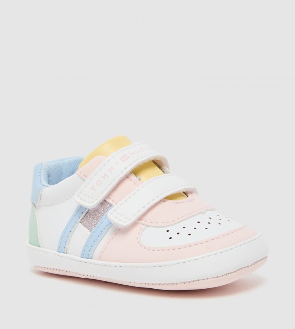 Color Block Velcro Sneakers