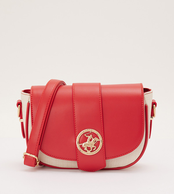 Buy Beverly Hills Polo Club Color Block Crossbody Bag In Red ...