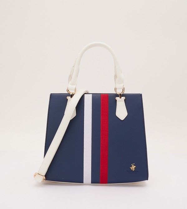 Buy Beverly Hills Polo Club Logo Detailed Tote Bag In Navy | 6thStreet ...