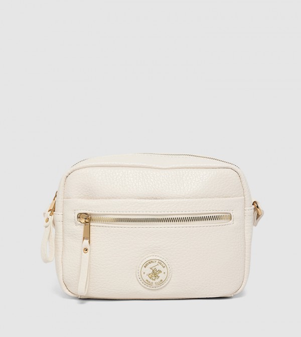 Textured Zippered Camera Bag