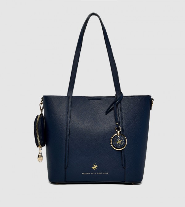 Textured Zippered Shoulder Bag