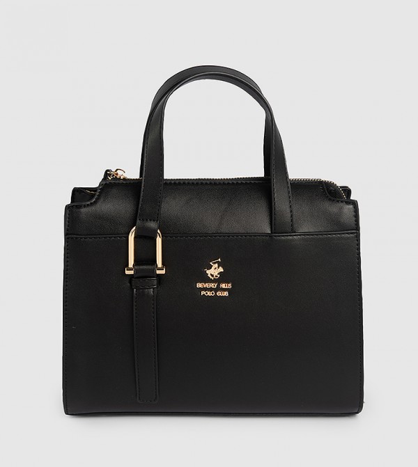 Textured Satchel Bag