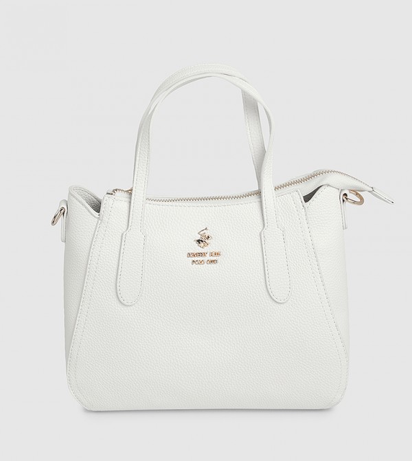 Logo Detail Satchel Bag