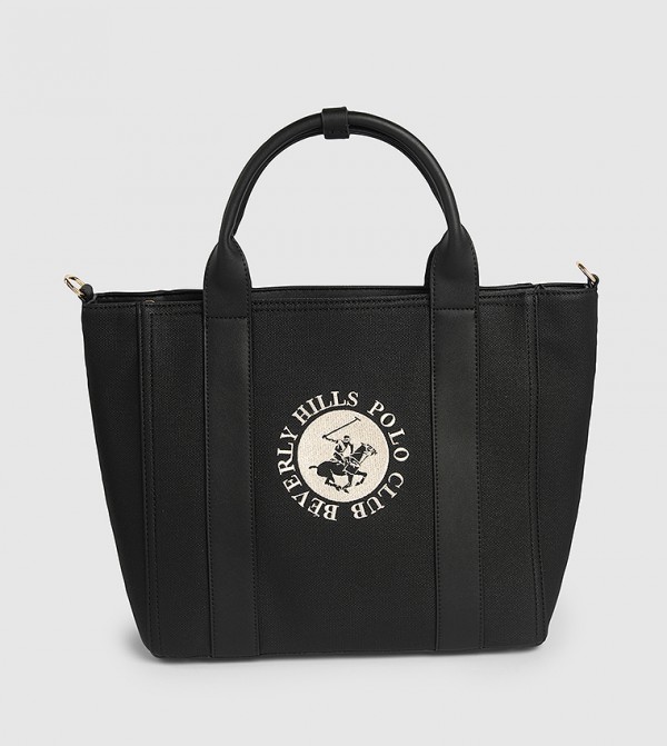 Logo Embroidered Tote Bag