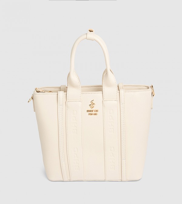 Logo Debossed Mini Tote Bag