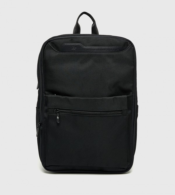 Solid Front Pocket Backpack