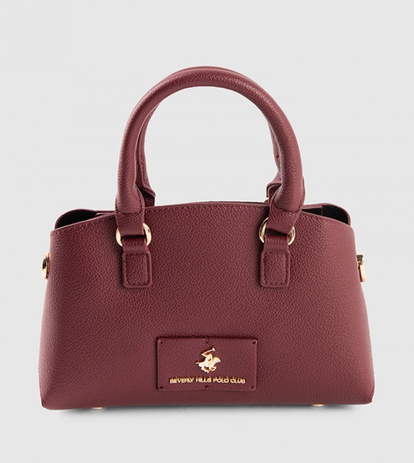 Textured Mini Satchel Bag