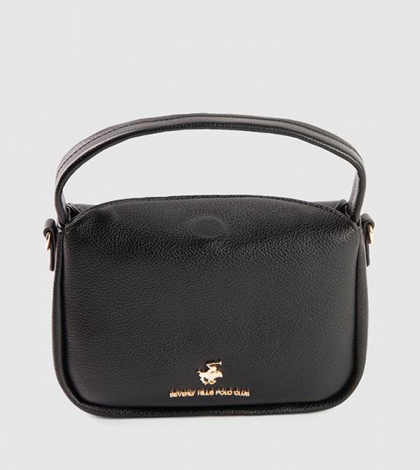 Textured Top Handle Bag