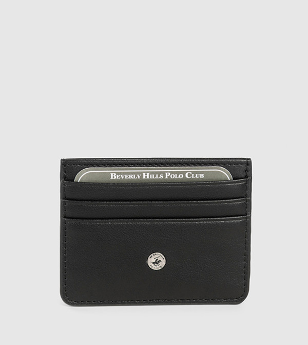 محفظة بطاقات بشعار