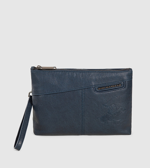 Logo Detail Zippered Toiletry Bag