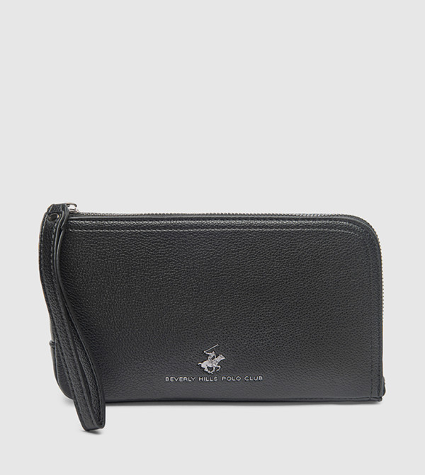 Logo Detail Zippered Toiletry Bag