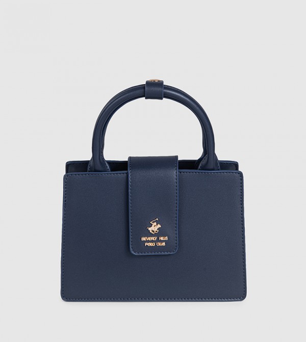 Logo Detail Satchel Bag