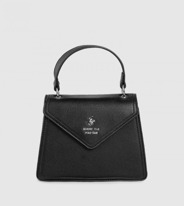 Logo Detail Top Handle Bag