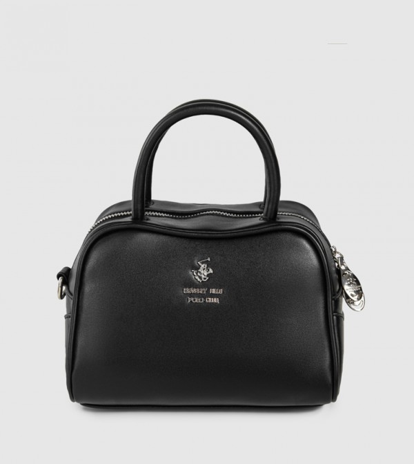 Logo Detail Satchel Bag