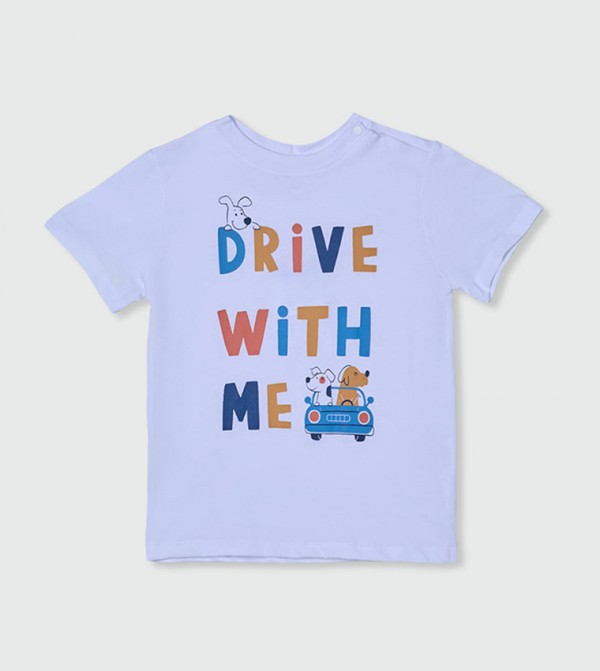 Printed Crew Neck T-Shirt