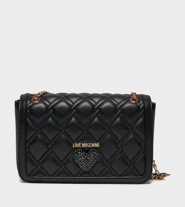 QUEEN Quilted Shoulder Bag